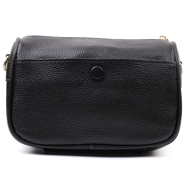 Сумка Vintage З натуральної шкіри Чорна (22590) - зображення 7