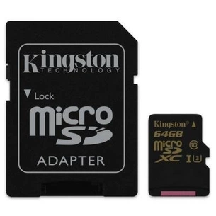Карта пам'яті Kingston 64GB microSDXC class 10 UHS-I U3 4K (SDCG/64GB) зображення 1