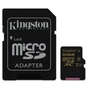 Карта пам'яті Kingston 64GB microSDXC class 10 UHS-I U3 4K (SDCG/64GB) - зменшене зображення 1