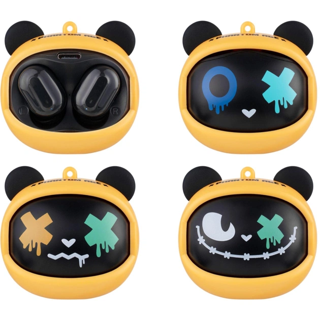 Навушники XoKo G05-face changing TWS Yellow-Black (G05-YEBK) - зображення 1