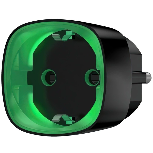 Розумна розетка Ajax Socket чорна - picture 1