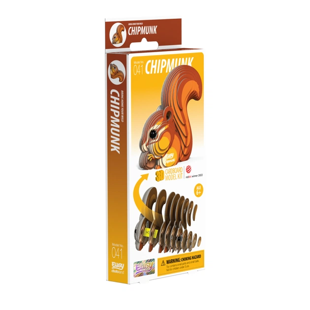 Пазл Eugy 3D Зоопарк Бурундук (XEG-041) - picture 2