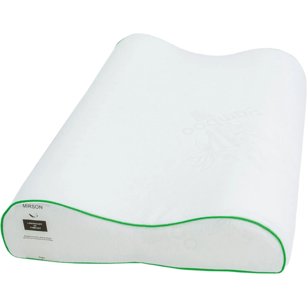 Подушка MirSon ортопедична 6037 Green nature Julia Aero 58х40х10.5 (2200003261608) - зображення 1