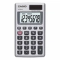 Калькулятор Casio HS-8VA-W-E, сріблястий (CALC-CAS-HS-8VA-W-EP) - зменшене зображення 1