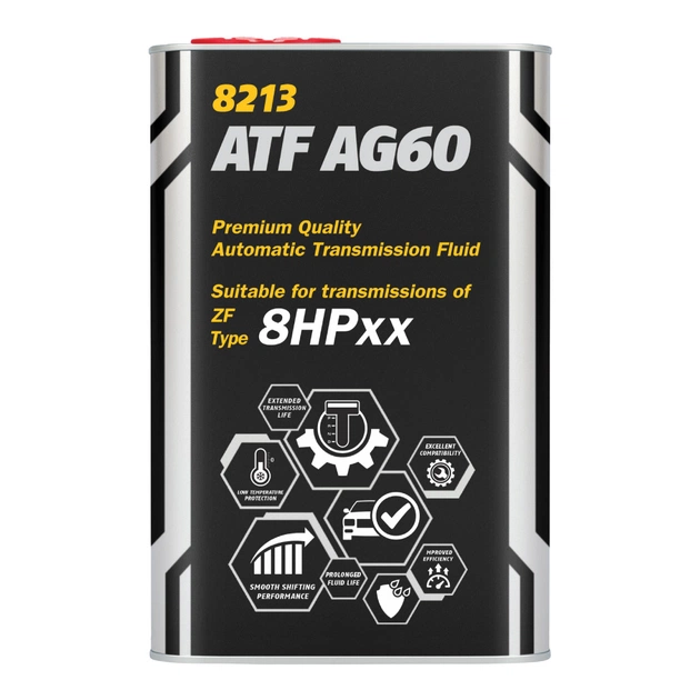 Трансмісійна олива Mannol ATF AG60 1л Metal (MN8213-1ME) - изображение 1