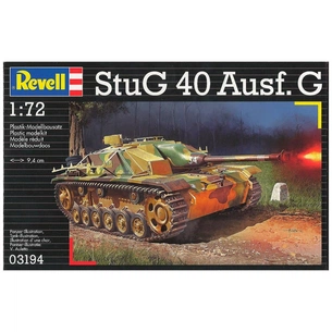 Збірна модель Revell Німецька самохідна арт. установка StuG 40 Ausf. G 1:72 (3194) зображення 1