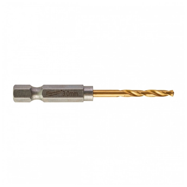Свердло Milwaukee по металу RedHEX HSS-G TiN, 3,0 мм, (2шт) (48894763) - picture 2