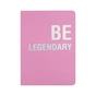 Книга записна Axent Motivation Be legendary A5 у клітинку 80 аркушів (8700-6-A) - зменшене зображення 1