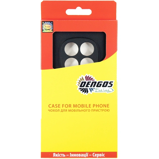 Чехол для мобильного телефона Dengos Carbon Xiaomi Redmi Note 15 Pro 5G Black (DG-TPU-CRBN-253) - изображение 5