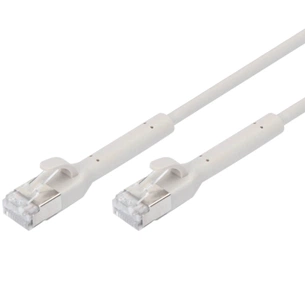 Патч-корд 1.5м, SFTP, cat.6A, AWG 32/7, Cu, TPE-LSZH, гнучкий, grey Digitus (DK-1632-A-015B) зображення 1