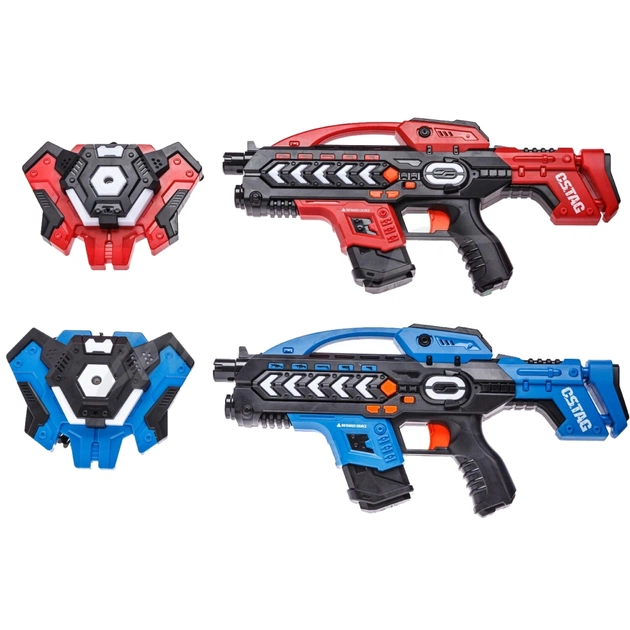 Іграшкова зброя Canhui Toys Набір лазерної зброї Laser Guns CSTAG (2 пістолети + (BB8903F) - изображение 1