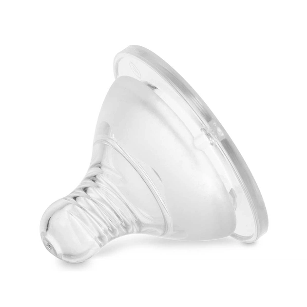 Соска Baboo силіконова (2 шт), широке горлечко, потік для густої рідини, 6+ міс (4-113) - picture 3