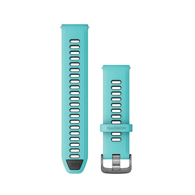 Ремінець до смарт-годинника Garmin Replacement Band, Forerunner 265, Aqua, 22mm (010-11251-A2) - зображення 1