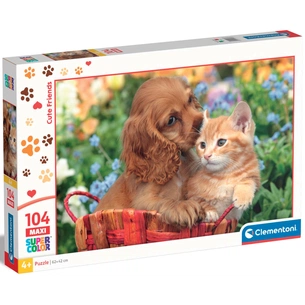 Пазл Clementoni Noli Cute Friends серія MAXI, 104 елементи (25763) зображення 1