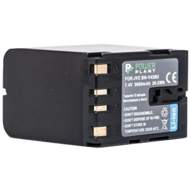 Акумулятор до фото/відео PowerPlant JVC BN-V428 (DV00DV1086) - зображення 1