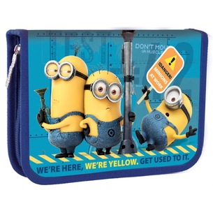 Пенал 1 вересня Minions твердий одинарний без клапана (532706) зображення 1