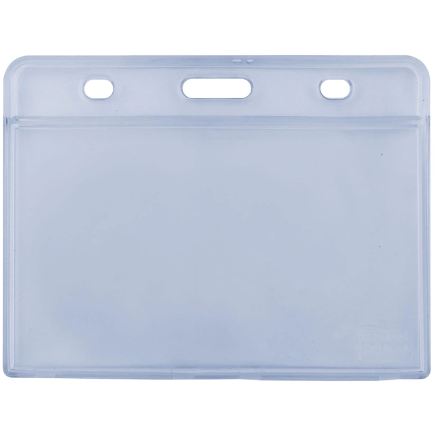 Бейдж Optima горизонтальный PVC, 105х74 мм (O45619) - изображение 1