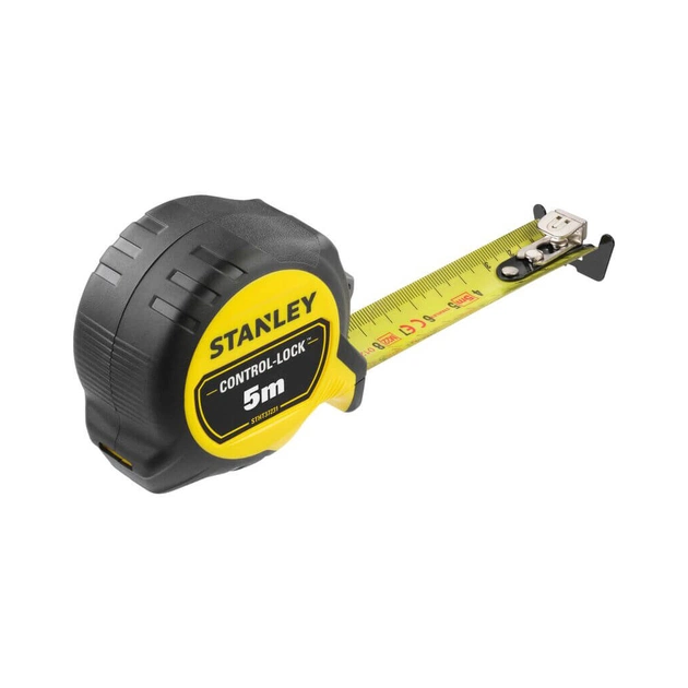 Рулетка Stanley CONTROL-LOCK, 5мх25мм, у прогумованому корпусі, з двосторонньою шкалою (STHT37231-0) - picture 2