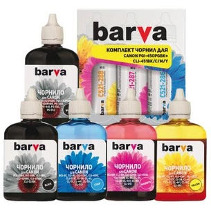Чорнило Barva Canon PGI-450PGBK + CLI-451BK/C/M/Y (5x90 г) SET (CPGI450-5-090-MP) зображення 1