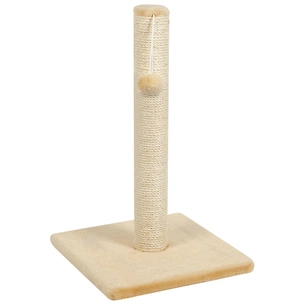 Дряпка (кігтеточка) для котів Природа Д00 стовпчик 53 cм (бежева) (4820157402771) зображення 1