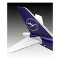 Збірна модель Revell Літак Airbus A340-300 Lufthansa рівень 4 масштаб 1:144 (RVL-03803) - зменшене зображення 4