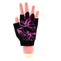 Рукавички для фітнесу MadMax MFG-770 Flower Power Gloves Black/Pink XS (MFG-770_XS) - зменшене зображення 7