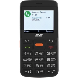 Мобільний телефон 2E T180 MAX Black (688130251051) зображення 1