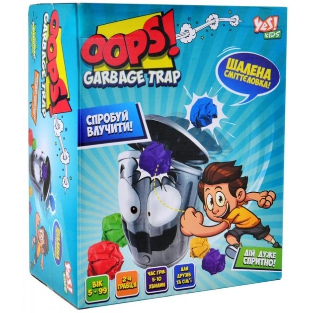 Настольная игра Yes Oops! Ловушка для мусора! (953764) - изображение 1