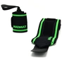 Бинт для спорту MadMax MFA-298 Wrist Wraps 18" Black/Green (MFA-298-U) - зменшене зображення 3