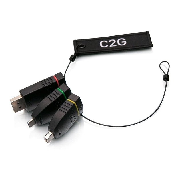 Перехідник C2G Ring HDMI to mini DP DP USB-C kit (CG84268) - изображение 1
