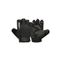 Рукавички для фітнесу RDX T2 Half Brown M (WGA-T2HBR-M) - зменшене зображення 1