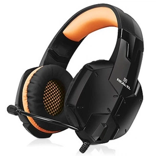 Навушники REAL-EL GDX-7700 SURROUND 7.1 black-orange зображення 1