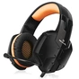 Навушники REAL-EL GDX-7700 SURROUND 7.1 black-orange - зменшене зображення 1