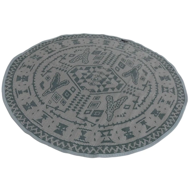 Туристичний килимок Easy Camp для пікніка Bilberry Round Carpet 150 cm (180139) (932254) - зображення 1