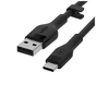 Дата кабель USB 2.0 AM to USB-C 3.0m 15W Black Belkin (CAB008BT3MBK) - уменьшенное изображение 10