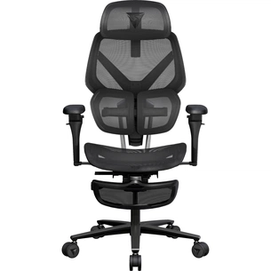 Крісло для геймерів TX3 Flex Pro Footrest Mesh Black (TEGC-3089101.11) зображення 1