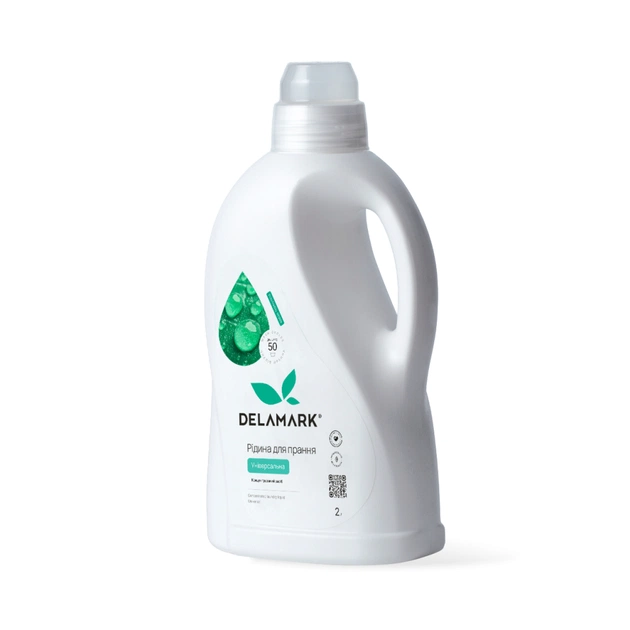 Гель для прання DeLaMark Universal рідина 2 л (4820152330895) - зображення 1
