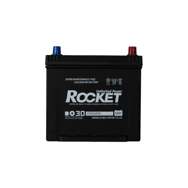 Аккумулятор автомобильный ROCKET 60Ah (SMF 65D23L) - изображение 1
