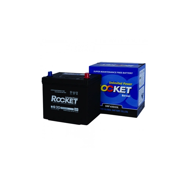 Аккумулятор автомобильный ROCKET 60Ah (SMF 65D23L) - изображение 1