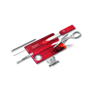 Мультитул Victorinox SwissCard Lite Transparent Red Blister (0.7300.TB1) зображення 1