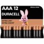 Батарейка Duracell AAA лужні 12 шт. в упаковці (5000394109254 / 81545432) - уменьшенное изображение 1