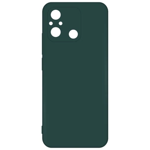Чехол для мобильного телефона ACCLAB Silicone Case Xiaomi Redmi 12C Dark Green (1283126602399) изображение 1