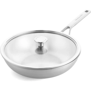 Сковорода KitchenAid Wok MSS 28 см 3,5 л з кришкою (CC003254-001) зображення 1