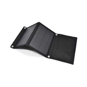 Портативна сонячна панель PowerPlant 14W з контролером 2xUSB-A (PB930555) изображение 1