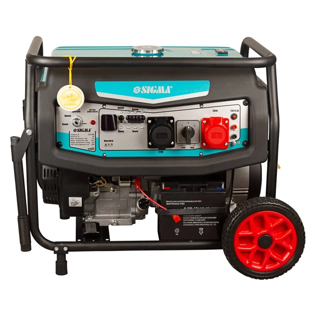 Генератор Sigma 220V/380V 3ф 9.5/10.0kW электрозапуск (5710531) - picture 3