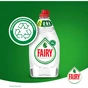 Засіб для ручного миття посуду Fairy Pure & Clean 650 мл (8001090837455) - зменшене зображення 5