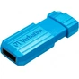 USB флеш накопичувач Verbatim 16GB PinStripe Blue USB 2.0 (49068) - зменшене зображення 3
