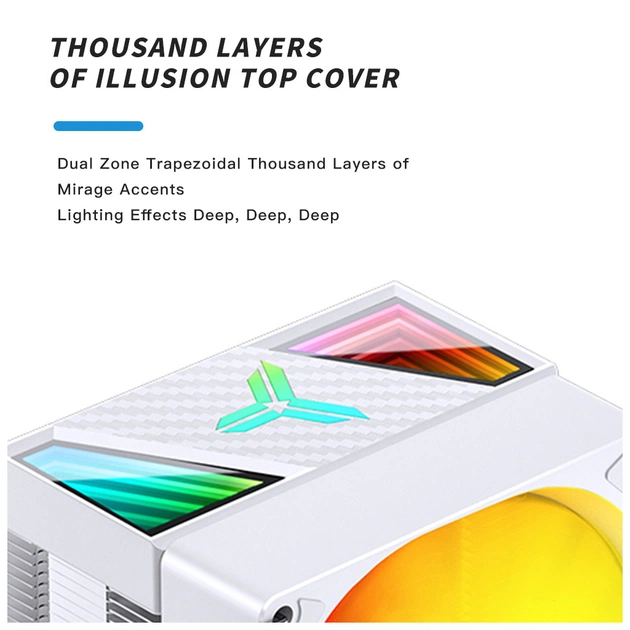 Кулер до процесора JONSBO CR-1400 V2 ARGB White - picture 11