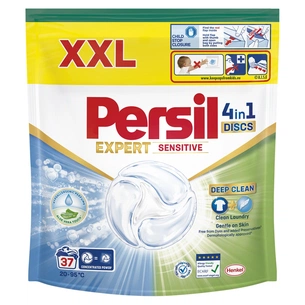 Капсули для прання Persil 4in1 Discs Expert Sensitive Deep Clean 37 шт. (9000101830941) зображення 1