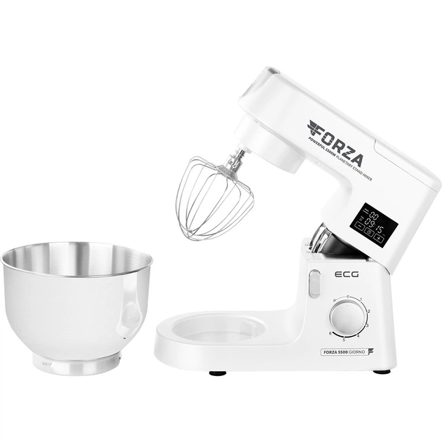 Кухонний комбайн ECG FORZA 5500 Giorno Bianco - picture 4